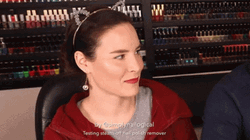 What Was The Reason Demure Lady Explaining GIF