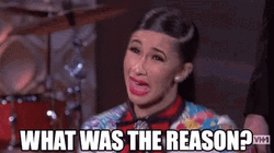 What Was The Reason Sassy Cardi B GIF