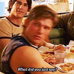 What Would You Say You Do Here Angry GIF