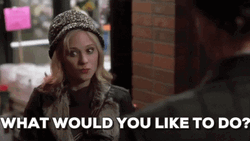 What Would You Say You Do Here Zooey GIF