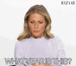 What Year Is It Bazaar Interview GIF