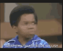 Whatchu Talkin Bout Willis Gary Coleman Angry  GIF