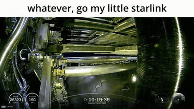 Whatever Go My Little Starlink Spaceship GIF