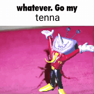Whatever Go My Tenna Cartoon Character GIF