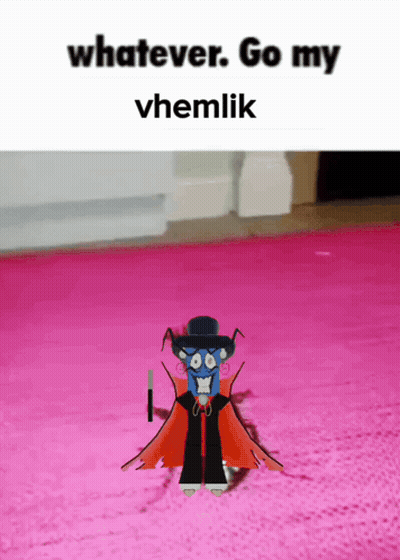 Whatever Go My Vhemlik Cartoon Character GIF