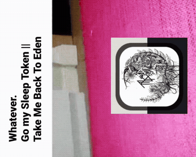 Whatever Sleep Token Take Me Back To Eden Poster GIF