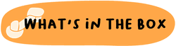 Whats In The Box Dog Bone Text Animation GIF