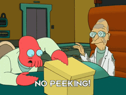 Whats In The Box Futurama Dr. Zoidberg  GIF
