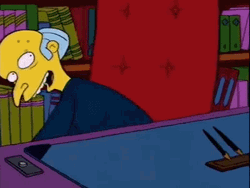 Whats In The Box Mr Burns The Simpsons GIF