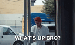 Whats Up Brother Chris Brickley Warm Greetings GIF