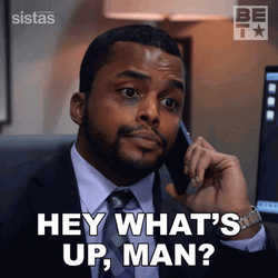 Whats Up Brother Chris Warren Sistas GIF