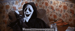 Whats Up Brother Ghost Face Scary Movie GIF