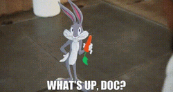 Whats Up Doc Standing Bugs Bunny GIF
