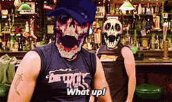 Whats Up Doc Two Masked Man GIF