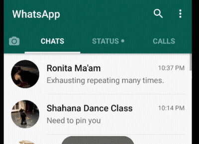 WhatsApp Message From Ronita Ma'am GIF
