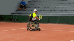 Wheelchair Tennis Dylan Alcott GIF