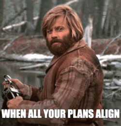 When All Your Planning Align GIF