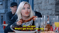 When Drunk I Eat Ribs GIF
