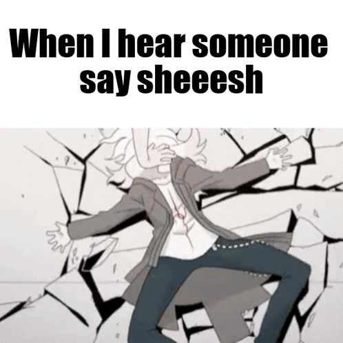 When I Hear Sheeesh Meme GIF
