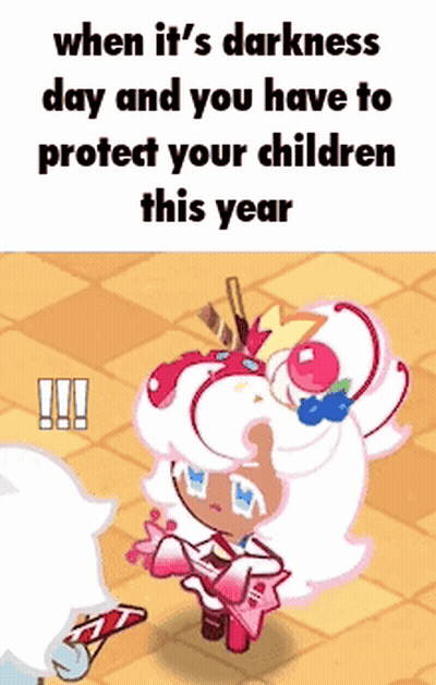 When It 'S Darkness Day And You Have To Protect Your Children This Year ! GIF