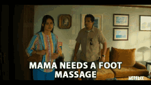 When Mom Needs A Foot Massage GIF