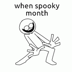 When Spooky Month Dance Like This GIF