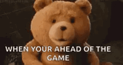 When Ted Running Ahead Of The Game GIF