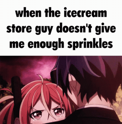 When The Icecream Store Guy Doesn T Give Me Enough Sprinkles GIF
