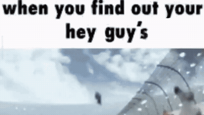 When You Find Out Your Hey Guy's Plane GIF