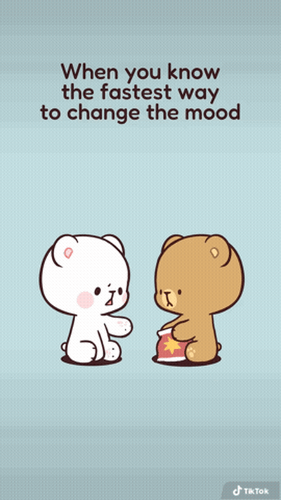 when you know the fastest way to change the mood with a cartoon