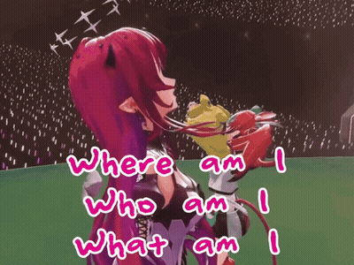 Where Am I Who Am I What Am I Written Next To A Girl GIF