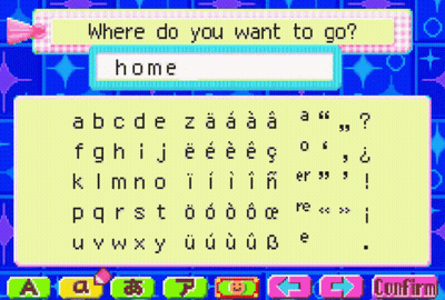 Where Do You Want To Go Is Written On A Screen GIF
