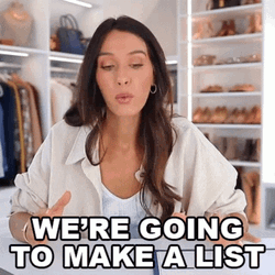 Where Going To Make A Check List Shea Whitney GIF