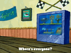 Where Is Everyone Spongebob Starfish Walking GIF