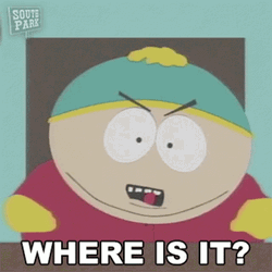 Where Is It Eric Cartman GIF