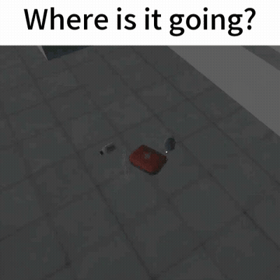 Where Is It Going Is Written Above A Circle Of Objects GIF