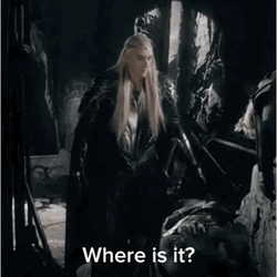 Where Is It King Thranduil GIF
