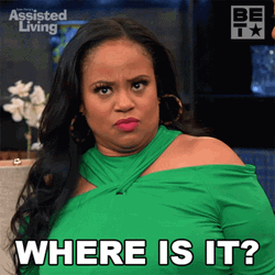 Where Is It Me Leah GIF