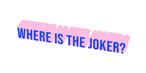 Where Is The Joker Sticker