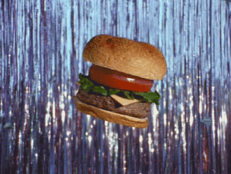 Where's The Beef Burger Rolling GIF