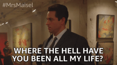 Where The Hell Have You Been All My Life GIF
