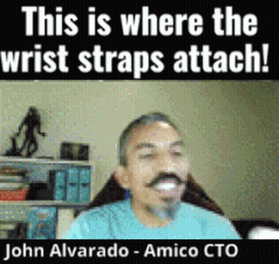 Where Wrist Straps Attach John Alvarezo GIF