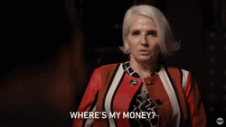 Wheres My Money Sassy Ellen Barkin GIF