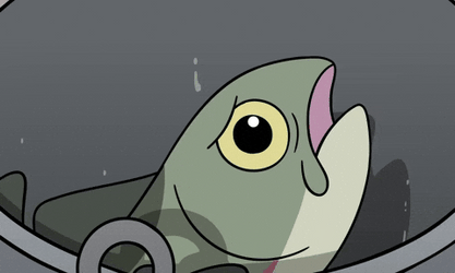 Whining Robotic Fish GIF