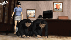 Whip Taiwanese Animation Cop Woman Communist Party GIF