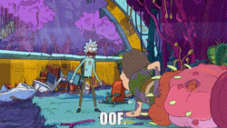 Whirly Dirly Conspiracy Rick And Morty Oof  GIF