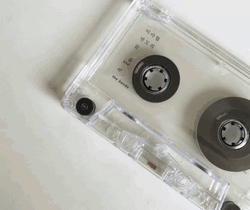 White Aesthetic Music GIF
