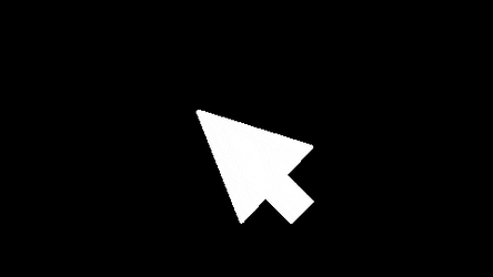 White Arrow Click GIF