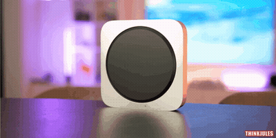 White Box With Black Circle Thinkjules GIF