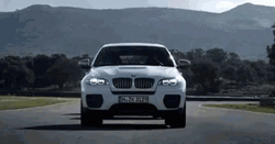 White Cars Back Up GIF